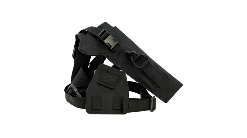 Cole-Tac Varmint Wrangler Chest Holster Right Hand, Black, VW101