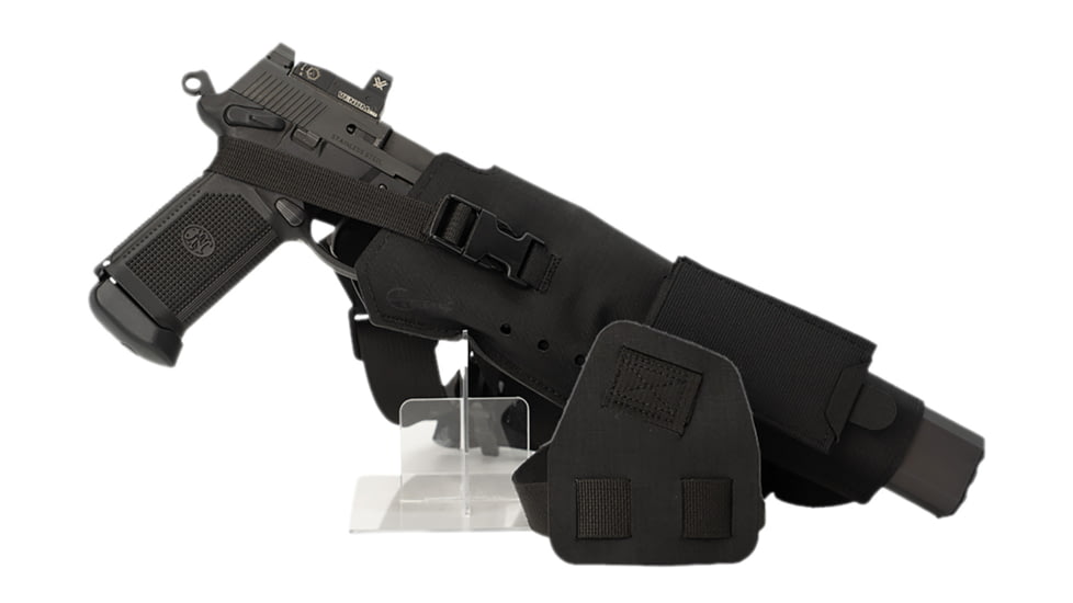 Cole-Tac Varmint Wrangler XL Chest Holster Left Hand, Black, VWX102