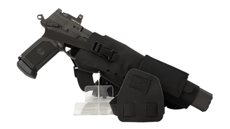 Cole-Tac Varmint Wrangler XL Chest Holster Right Hand, Black, VWX101