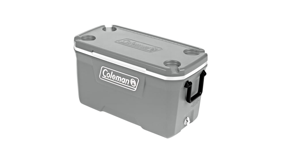 Coleman 316 Series 70-Quart Hard Cooler, Rock Gray/White/Rock Gray, CM1010810001-16