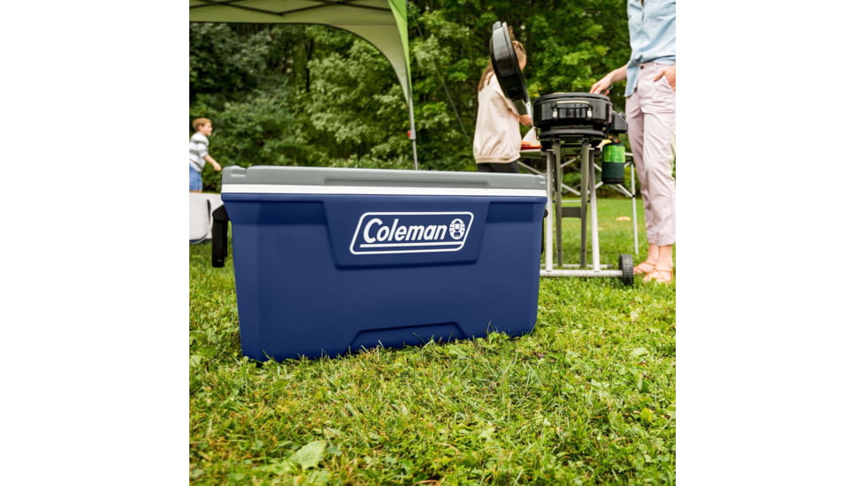 Coleman 316 Series 70-Quart Hard Cooler, Twiling/Red/White, CM1010810001-51
