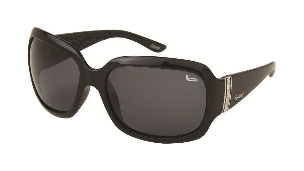 Coleman 6024 Single Vision Prescription Sunglasses - Black Frame CC1 6024-C1RX