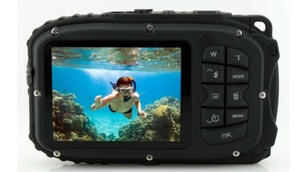Coleman Xtreme 16.0 MP Underwater Digital &amp; Video Camera, Waterproof to 33 ft, Black C5WP-BK