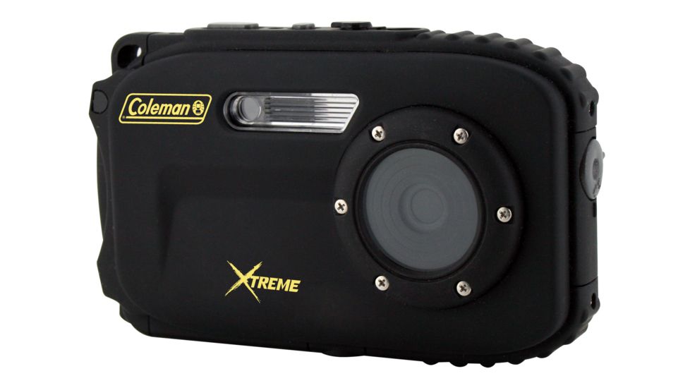 Coleman Xtreme 16.0 MP Underwater Digital &amp; Video Camera, Waterproof to 33 ft, Black C5WP-BK