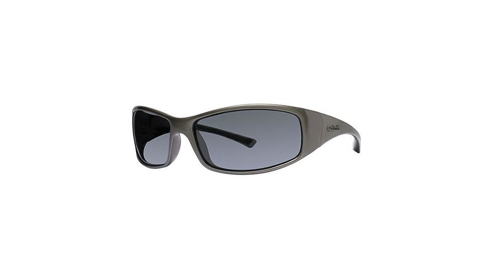 Columbia Auburn Single Vision Prescription Sunglasses CBAUBURNPZ611 - Frame Color Dark Metallic Gun - Grappa