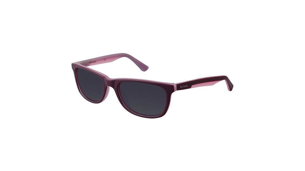 Columbia CASS LAKE Single Vision Prescription Sunglasses CBCASSLK04 - Frame Color Burgundy
