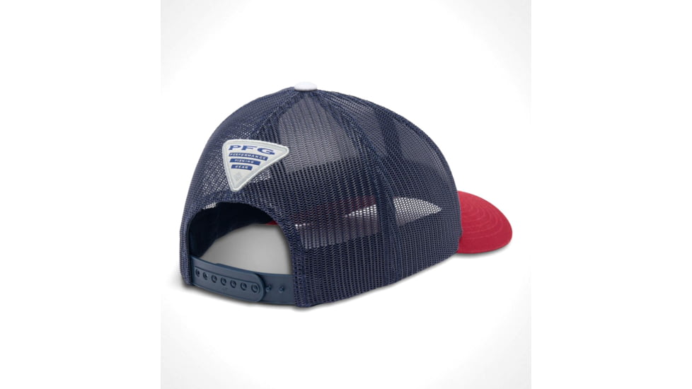 Columbia PFG Fish Flag Mesh Snap Back