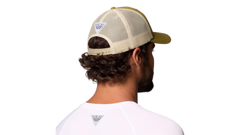 Columbia PFG Fish Flag Mesh Snap Back