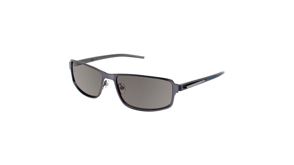 Columbia Copper Prescription Sunglasses CBCOPPER03 - Frame Color Matte Carbon Blue/Grey