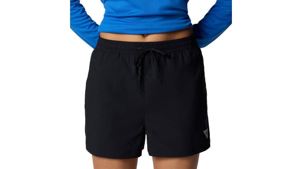 Columbia PFG Rugged Water Shorts - Womens, Black, 2, M, 2113671-010-M-2