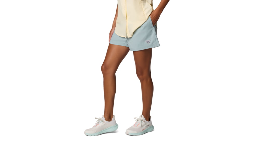 Columbia PFG Rugged Water Shorts - Womens, Crushed Blue, 2, M, 2113671-461-M-2