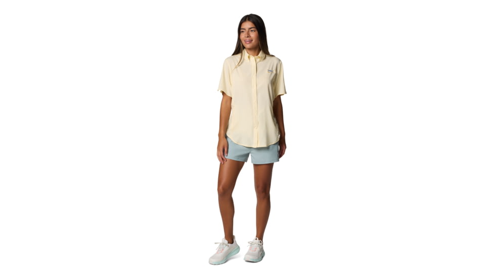 Columbia PFG Rugged Water Shorts - Womens, Crushed Blue, 2, M, 2113671-461-M-2
