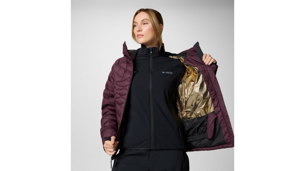 Columbia Roaring Fork II Down Jacket - Womens, Moonvista, Extra Small, 2085531607-XS