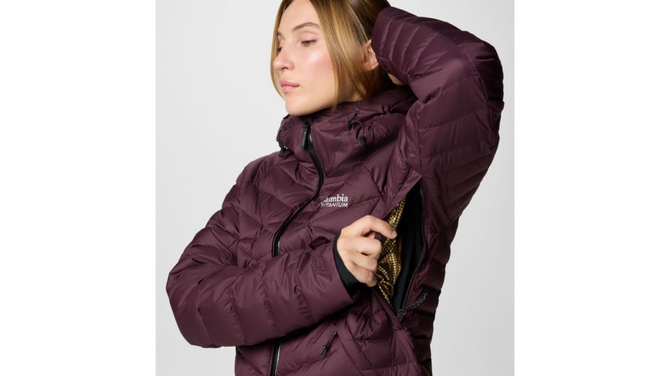 Columbia Roaring Fork II Down Jacket - Womens, Moonvista, Extra Small, 2085531607-XS