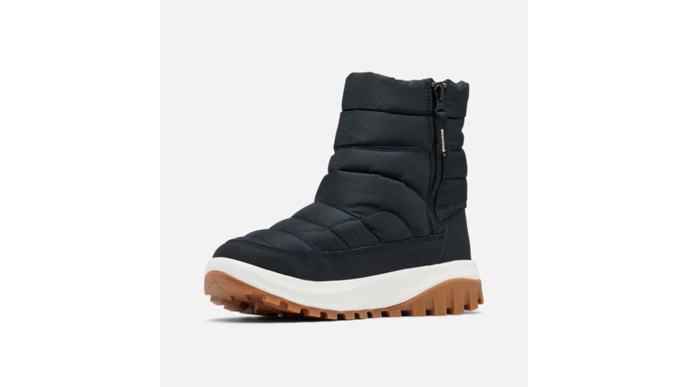 Columbia Snowtrot Mid Boots - Womens, Black/Sea Salt, 7.5 US, 2075111-010-7.5