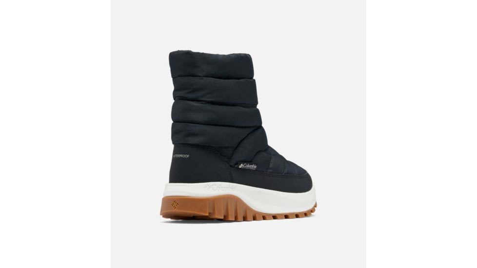 Columbia Snowtrot Mid Boots - Womens, Black/Sea Salt, 7.5 US, 2075111-010-7.5