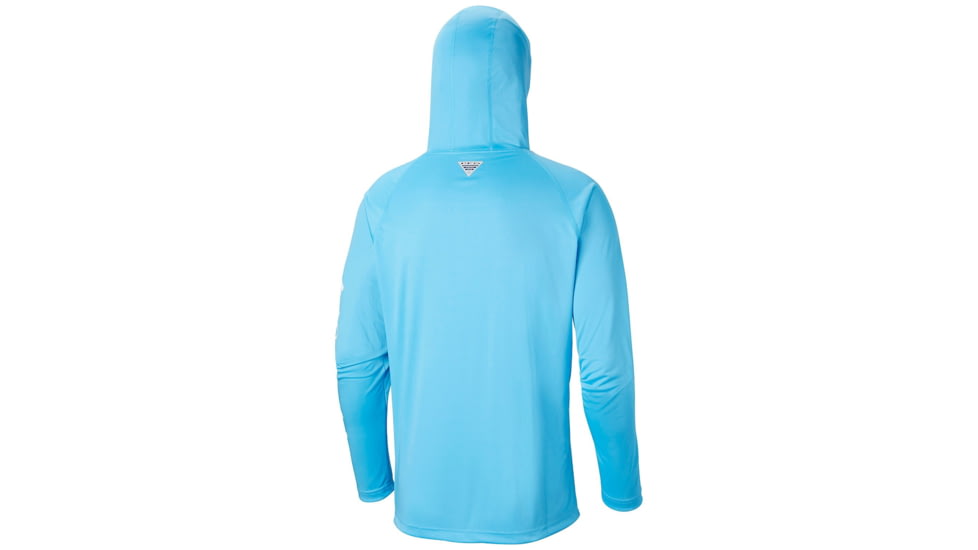 Columbia Terminal Tackle Hoodie - Mens, Riptide, White Logo, 5XL, Long Inseam, 153617-463-5XT