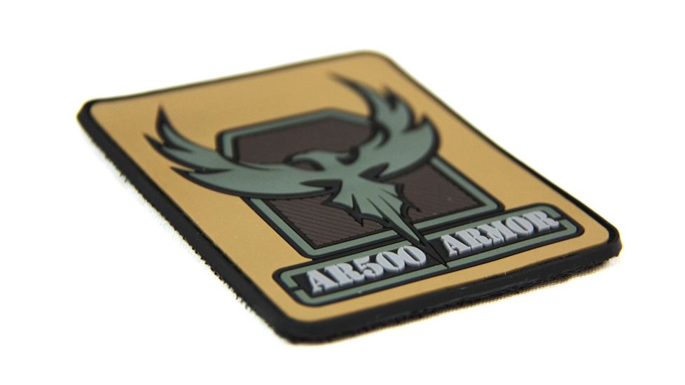 Combat Swag Patch - Desert Vertical, Desert/Coyote ARPATCH/CY