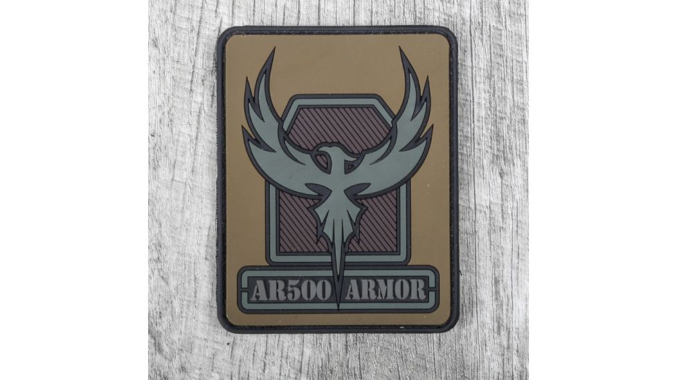 Combat Swag Patch - Desert Vertical, Desert/Coyote ARPATCH/CY