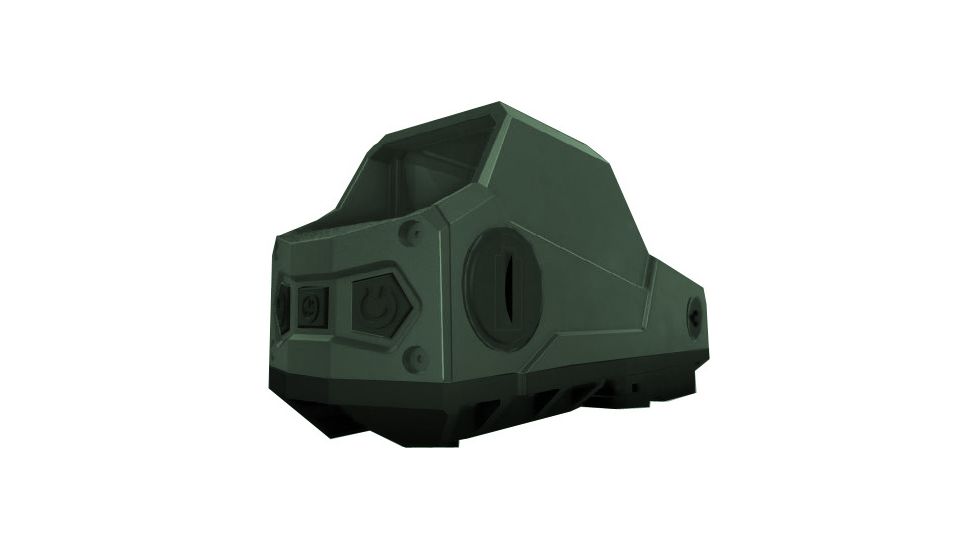 Command Arms Accessories Hartman Red Dot Sight, B Type Reticle, 2 Locking Levers, Green, MH1-DBG