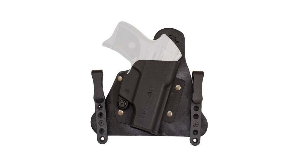 Comp-Tac Cavalry IWB Hybrid Holster, Ruger - LCP, Right Hand, Standard Clip, Black, C550RU115RBSN