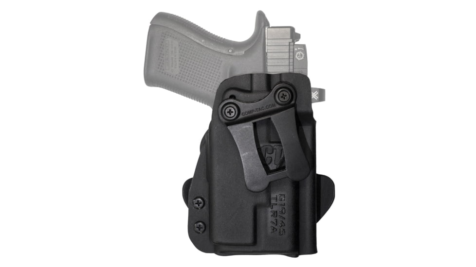 Comp-Tac DCH IWB Holster, Glock 48 MOS, TLR-7, Left Hand, Black, C669GL413LBKN