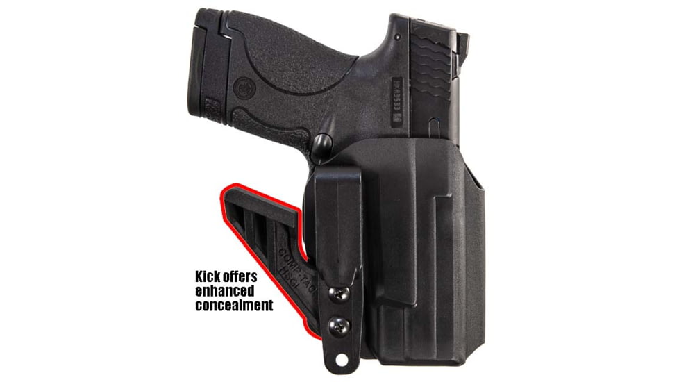 Comp-Tac eV2 Appendix IWB Holster Kydex, Glock - 17 Gen 5, Right Hand, Black, C756GL044RBKN