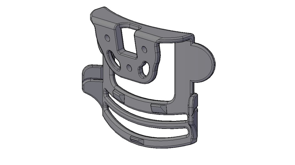 Comp-Tac International OWB Holster, Springfield Prodigy XDM/XDE, Right Hand, Black, C241SF405RBKN