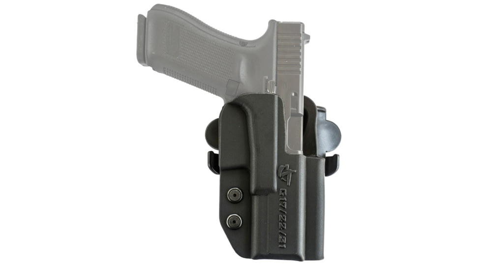 Comp-Tac International Kydex OWB Holster, Springfield XDM-E 4.5in 9mm, Right Hand, Black, C241SF405RBKN