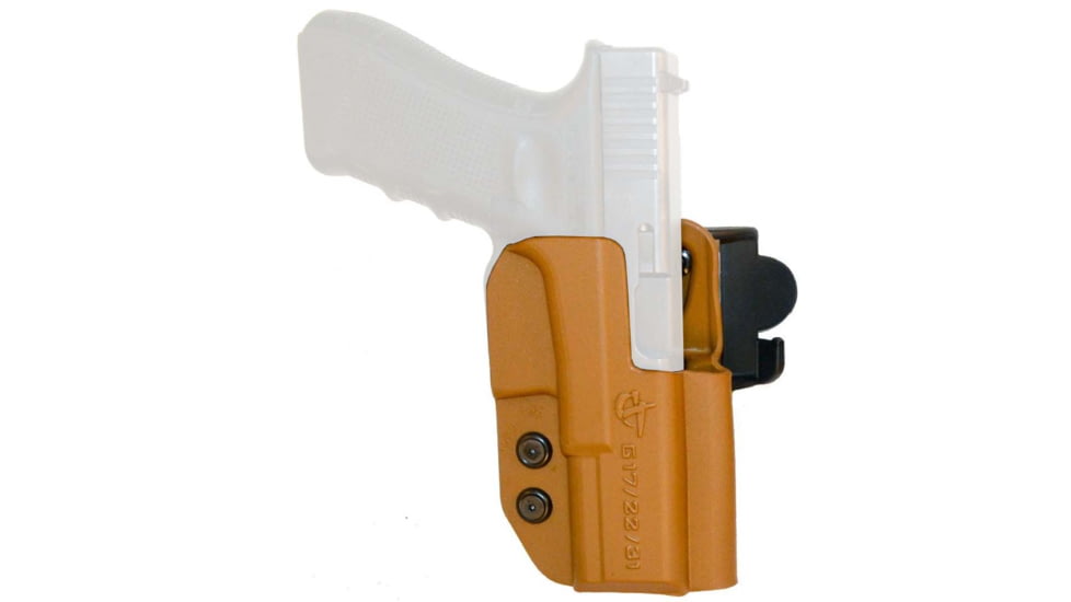 Comp-Tac International OWB Kydex Modular Mount, Walther - PDP 4in Slide, Right Hand, Coyote Brown, C241WA326RCBN