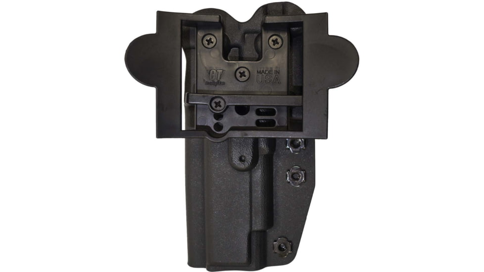 Comp-Tac International OWB Kydex Modular Mount, Walther - PDP 5in, Right Hand, Black, C241WA328RBKN