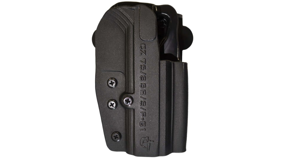 USED Comp-Tac International OWB Kydex Modular Mount Holster, SIG Sauer P320 X-Carry, Right Hand, Kydex, Black, C241SS222RBKN, EDEMO2, Condition Fair, Other