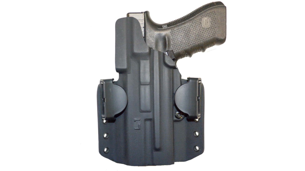 Comp-Tac L Line Holster Guns with Lights/Lasers Modular Fit, Right - 6 - 1911 Single Stack, Black, C61706000R00N