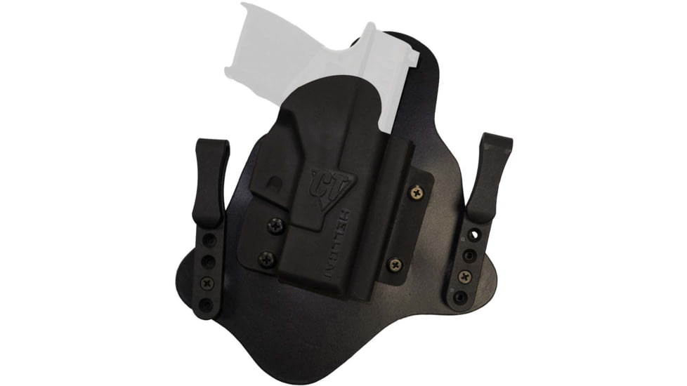 Comp-Tac Spartan Inside The Waistband Concealed Carry Holster, Walther CCP, Right Hand, Black, C231WA214RBSN
