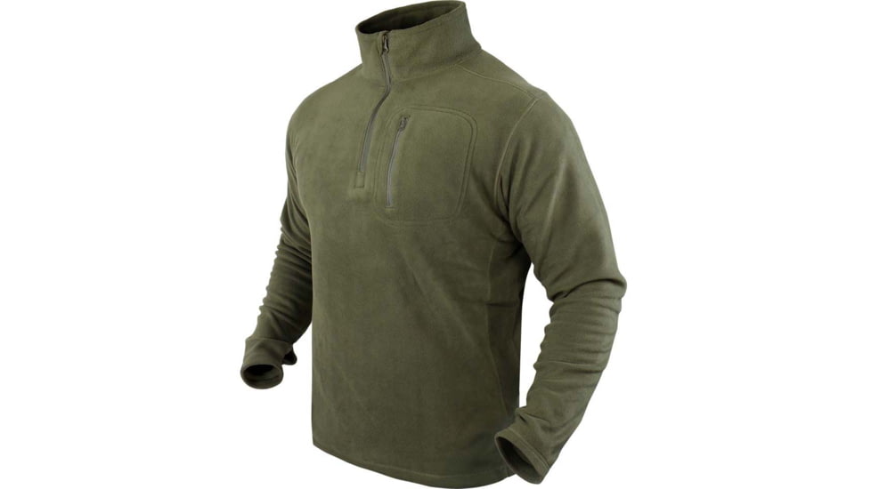 Condor Outdoor - 1/4 Zip Pullover - Olive Drab, L 607-001-L