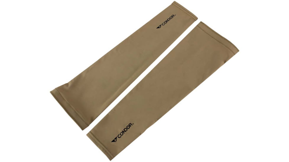 Condor Outdoor Arm Sleeves, Tan, L, 221110-003-L
