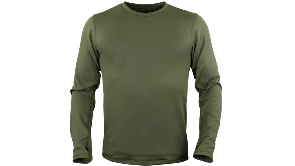 Condor Outdoor Base II Base Layer - Crew, Olive Drab, Large, 101228-001-L