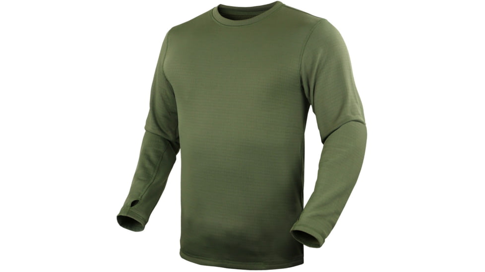 Condor Outdoor Base II Base Layer - Crew, Olive Drab, Large, 101228-001-L