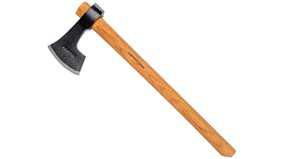 Condor Bushcraft Tomahawk, 6.25 Condor classic finish 1060HC steel axe head , American Hickory handle, CTK3953-HC