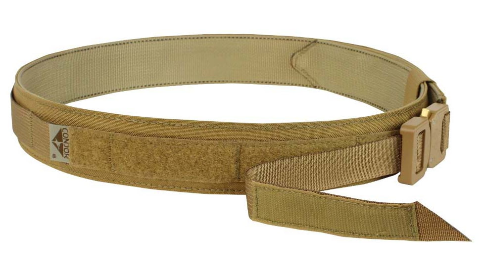 Condor Outdoor Cobra Gun Belt, Coyote Brown, M, US1019-498-M