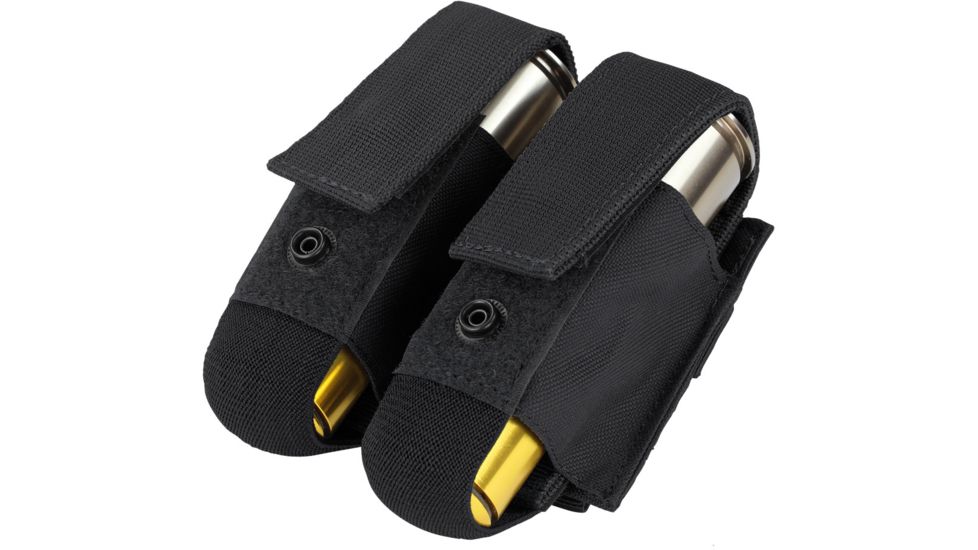 Condor Outdoor Double 40 Mm Grenade Pouch, Black, MA13-002