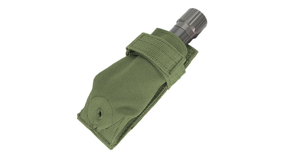 Condor Outdoor Flashlight Pouch, Olive Drab, 12-MA48-001