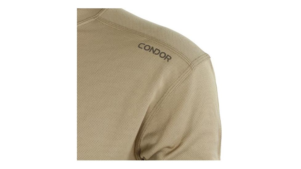 Condor Outdoor MAXFORT TRAINING TOP, Tan, Medium 101076-003-M