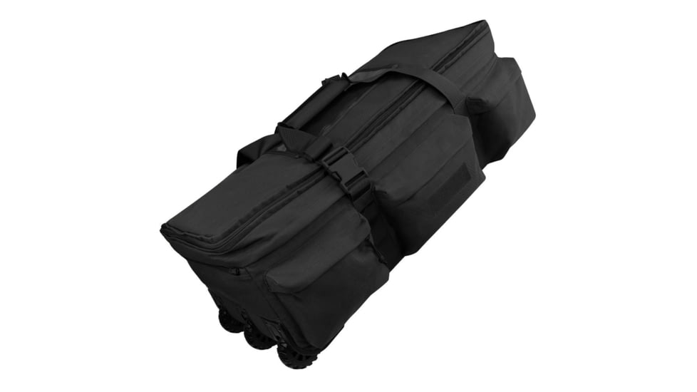 Condor Outdoor 37in Haul Rolling Duffle Bag, Black, 111320-002