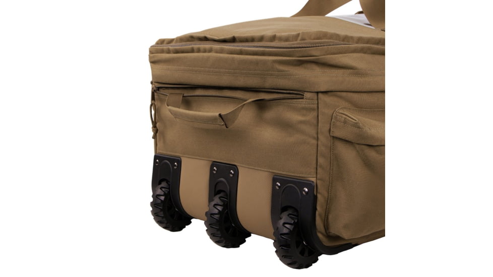 Condor Outdoor 37in Haul Rolling Duffle Bag, Coyote Brown, 111320-498