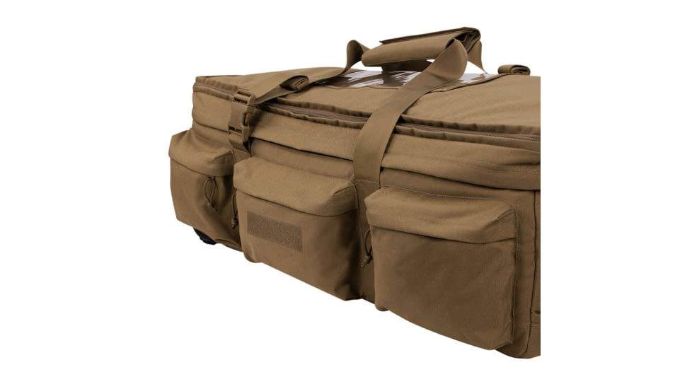 Condor Outdoor 37in Haul Rolling Duffle Bag, Coyote Brown, 111320-498