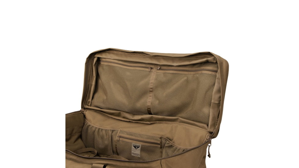 Condor Outdoor 37in Haul Rolling Duffle Bag, Coyote Brown, 111320-498
