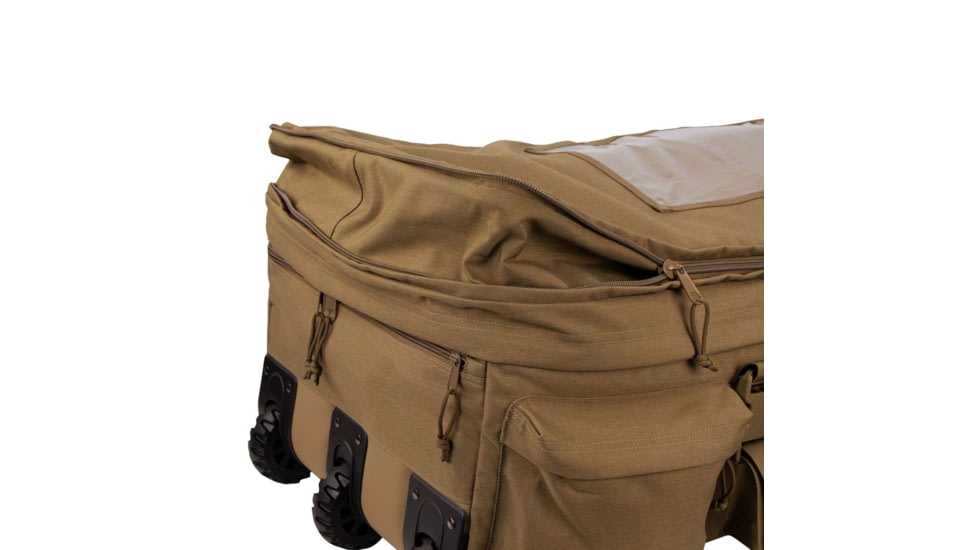 Condor Outdoor 37in Haul Rolling Duffle Bag, Coyote Brown, 111320-498