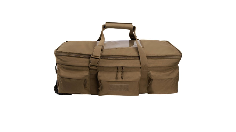 Condor Outdoor 37in Haul Rolling Duffle Bag, Coyote Brown, 111320-498