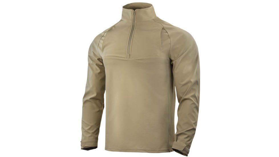 Condor Outdoor Patrol Quarter Zip Softshell Gen II, Silver Tan, Small, 101308-038-S